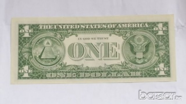 РЯДКА $ 1 Долар 1963 / Само 5 Цифри в Серийният Номер UNC, снимка 5 - Нумизматика и бонистика - 19403390