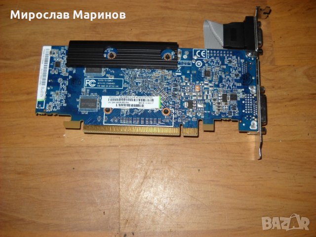 301.Я.Видеокарта SAPPHIRE ATI Radeon HD 4350 512 MB DDR2,64bit,PCI EXPRESS.НОВА, снимка 2 - Видеокарти - 21781233