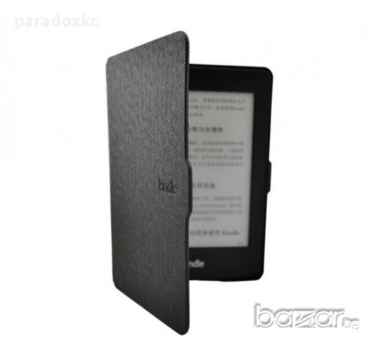 Калъф за Kindle Paperwhite - Smart cover с магнитно закопчаване + протектор за дисплей, снимка 5 - Електронни четци - 10522115