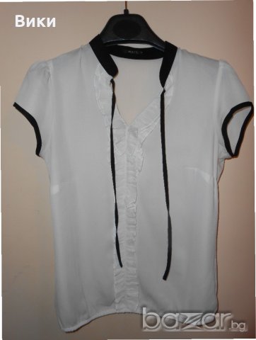 Елегантна блуза/ риза  с къс ръкав   Mohito, снимка 1 - Ризи - 20879113