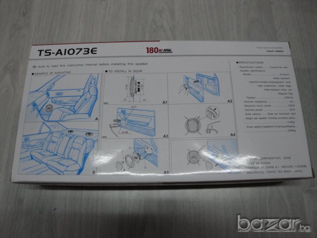 НОВИ NEW Качествени Двулентови тон колони Пайнер ТС-А1073Е , снимка 3 - Аксесоари и консумативи - 6661847