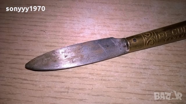 m.lombardia-recuerdo taramundi-ретро нож-13/7см, снимка 15 - Колекции - 22065502