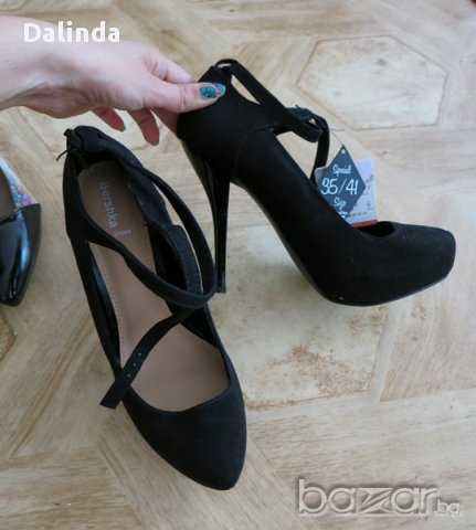 3чифта елегантни дамски обувки, снимка 4 - Дамски обувки на ток - 16074142