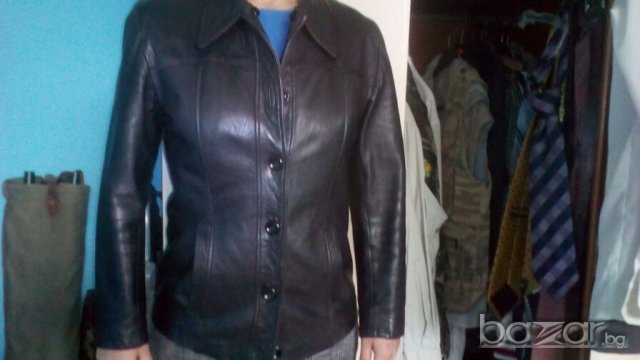 Дамско кожено сако