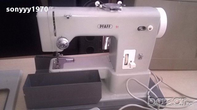 Pfaff+мотор+педал+куфар-оригинал-внос швеицария, снимка 8 - Други машини и части - 13140155