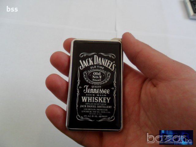 Метална запалка Jack Daniel's, снимка 3 - Запалки - 8991319
