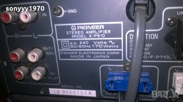 ❤️pioneer-made in japan-от 5 части-внос англия, снимка 13 - Ресийвъри, усилватели, смесителни пултове - 26178465