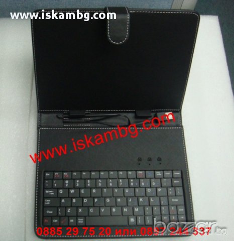 Калъф за Таблет 7 + клавиатура с micro usb, снимка 3 - Клавиатури и мишки - 12538491