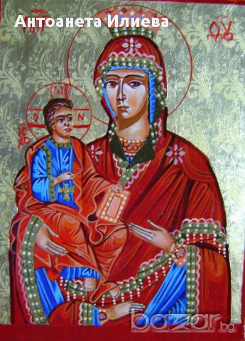 Икона Св. Арх. Михаил, снимка 13 - Икони - 12954028