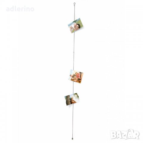 Уникална и оригинална фото-декорация на въже, офис декорация за снимки