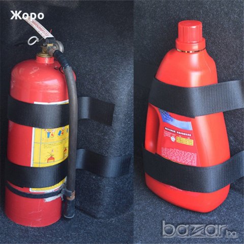 Държач стойка за закрепване на пожарогасител в багажник ,каравана и др, снимка 6 - Аксесоари и консумативи - 21184969