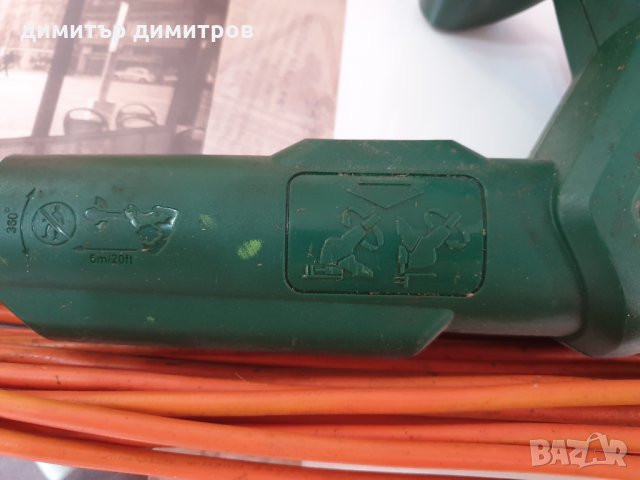 Тример-За Ремонт или Части косачка black & decker gl652 с дълъг кабел, снимка 9 - Градинска техника - 25130108