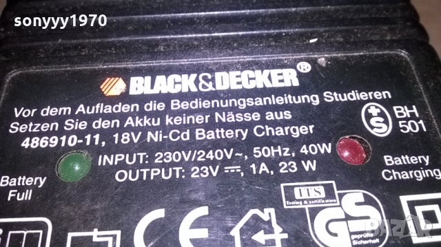 black&decker charger-внос швеицария, снимка 6 - Винтоверти - 25081885