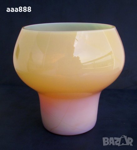 Купа/бонбониера  цветно стъкло, снимка 1 - Декорация за дома - 23624855