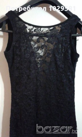 Официална дантелена рокля с гол гръб, снимка 3 - Рокли - 10883090