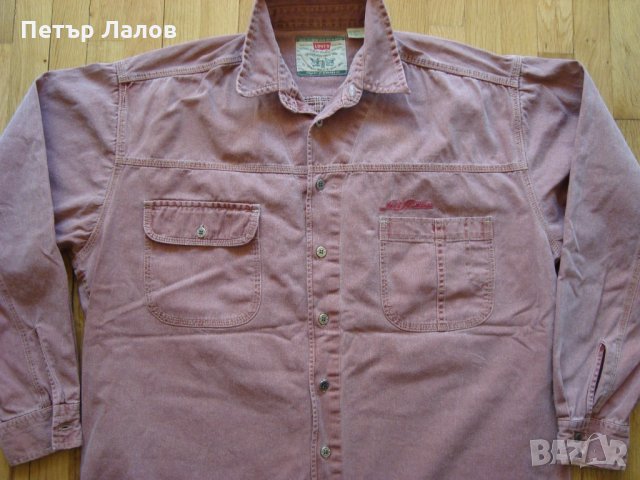 Levi's дънкова риза мъжка, снимка 2 - Ризи - 23715045