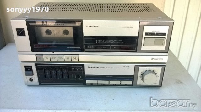 pioneer dc-x10z-amplifier+cassette deck japan- 270w-внос швеицария, снимка 4 - Ресийвъри, усилватели, смесителни пултове - 18254335