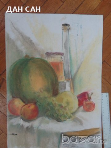 няколко графика живопис акварел пастел темпера масло туш въглен, снимка 9 - Картини - 20024459