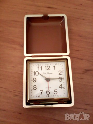 Seth Thomas, made in brazil часовник будилник, снимка 2 - Антикварни и старинни предмети - 25426106