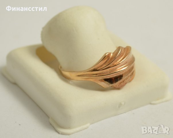 *златен пръстен 43566-5, снимка 2 - Пръстени - 23699925
