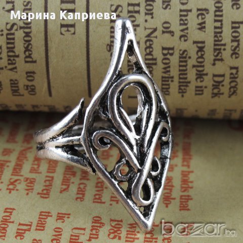 Пръстен "Lord of the rings" - Goblin King Supreme Rectangular #А-09, снимка 2 - Пръстени - 10156330