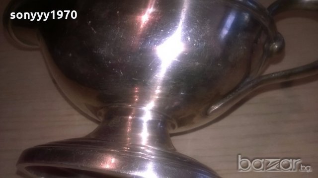 wellner-маркова сосиера-сребро-20х12х9см-внос швеицария, снимка 8 - Антикварни и старинни предмети - 18267065