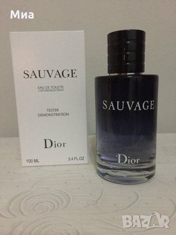 Мъжки тестер Christian Dior SAUVAGE EDT 100ml, снимка 1 - Мъжки парфюми - 23400620