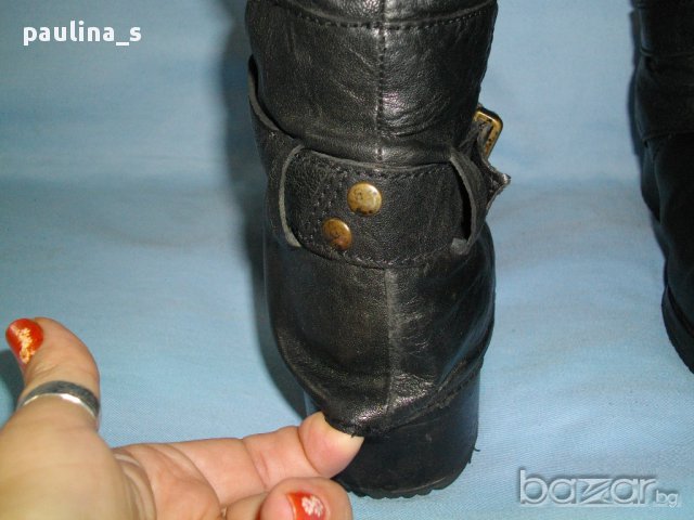 Дамски ботуши / естествена кожа / България , снимка 6 - Дамски ботуши - 12405947