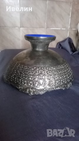 метална купа в стил арт деко, снимка 3 - Антикварни и старинни предмети - 23430073