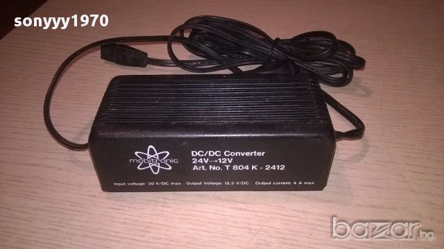 Mobitronic by waeco dc/dc converter 24v-12v-4amp-внос швеицария, снимка 8 - Аксесоари и консумативи - 17093771
