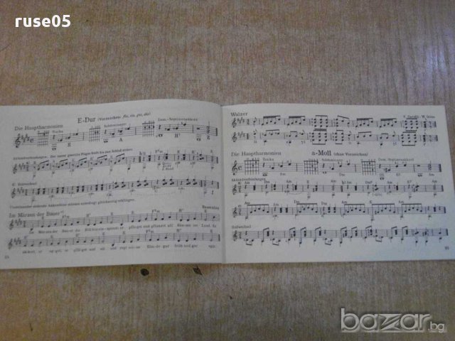 Книга "Der Gitarrenlehrer - Teil I - Walter Götze" - 68 стр., снимка 4 - Специализирана литература - 15942734