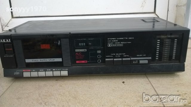 akai-deck-made in japan-внос швеицария, снимка 2 - Ресийвъри, усилватели, смесителни пултове - 19957726