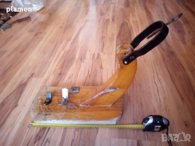Испанска хамонера, стойка за рязане на бут, снимка 1