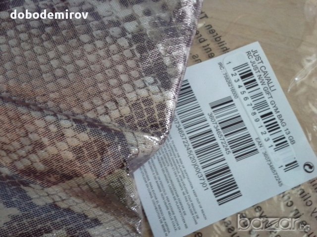 Нов дамски сак ROBERTO CAVALLI - JUST CAVALLI SNAKESKIN оригинал, снимка 7 - Сакове - 12985074