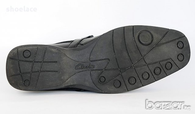  Clarks кожени обувки 45 номер , снимка 4 - Ежедневни обувки - 15133635