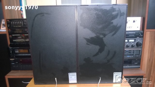 sanyo sx-33 hi-fi speaker system 40/60 wata 8 oma-внос швеицария, снимка 5 - Тонколони - 10267624