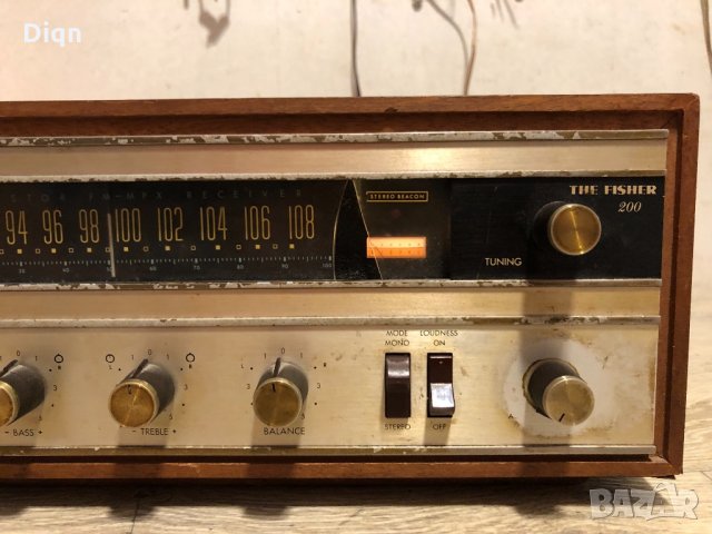  THE Fisher , снимка 13 - Ресийвъри, усилватели, смесителни пултове - 26145255