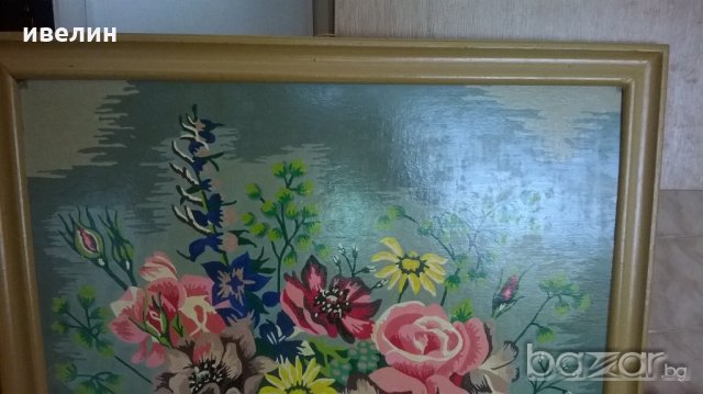 картина-цветя, снимка 2 - Картини - 18761880