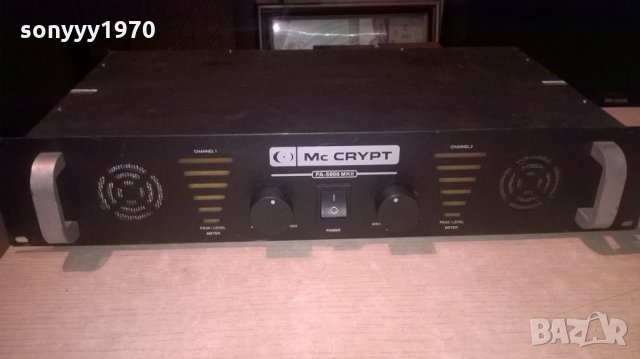 mc crypt pa-5000 mkll power ampli-внос швеицария, снимка 4 - Ресийвъри, усилватели, смесителни пултове - 23597681