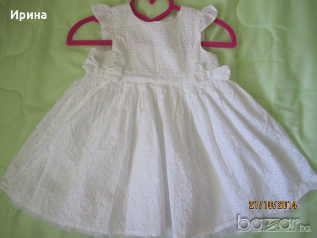 Красива рокличка Н&М за малка принцеса, 4-6 месеца, снимка 1 - Бебешки рокли - 21465912