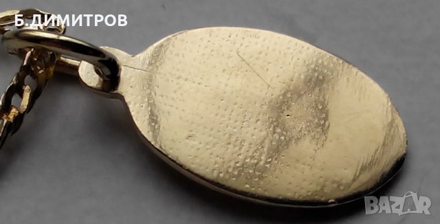 Дамско златно синджирче с висулка, снимка 7 - Колиета, медальони, синджири - 23574325