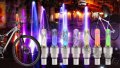 Светеща LED капачка за вентил на гума + ПОДАРЪК батерии, снимка 8