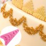 6 реда рози розички силиконов молд за фондан украса торта декорация мъфини шоколад, снимка 4