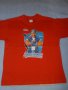 Детска тениска  с ефектна щампа Спортакус  размер 3/4 и 9/10 г.,, снимка 1 - Детски тениски и потници - 11096066
