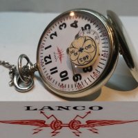 Железничарски джобен часовник LANCO, снимка 3 - Джобни - 19305705