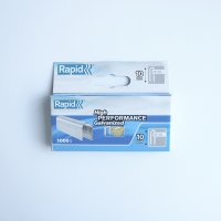 Скоба за такер за кабел 36 RAPID 10×7,7mm 1000бр., снимка 1 - Кабели - 23279662