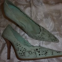 Елегантни дамски обувки French connection 100 % кожа , снимка 1 - Дамски обувки на ток - 18639675
