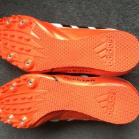 ADIDAS Techstar Allround 2 Track Spikes Shoes White Orange Black , снимка 6 - Маратонки - 25887535