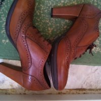Пролетно-есенни кожени обувки, снимка 3 - Дамски елегантни обувки - 25658567