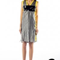 Дизайнерска широка рокля с вградено бюстие [fw18ga10], снимка 2 - Рокли - 22343469